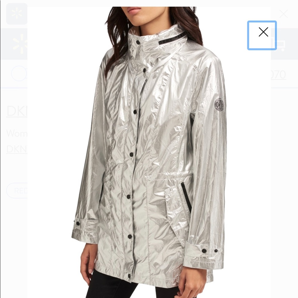 SUPER COOL DKNY RAIN COAT